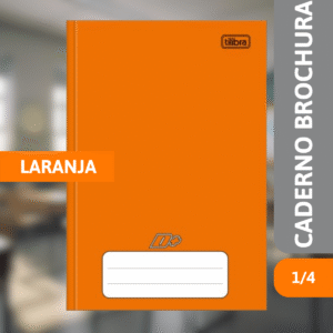 Caderno Brochura Capa Dura 1/4 48 Fls D+ Lr - TILIBRA