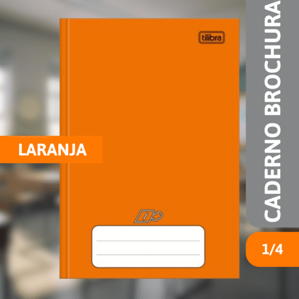 Caderno Brochura Capa Dura 1/4 48 Fls D+ Lr - TILIBRA - Imagem 2