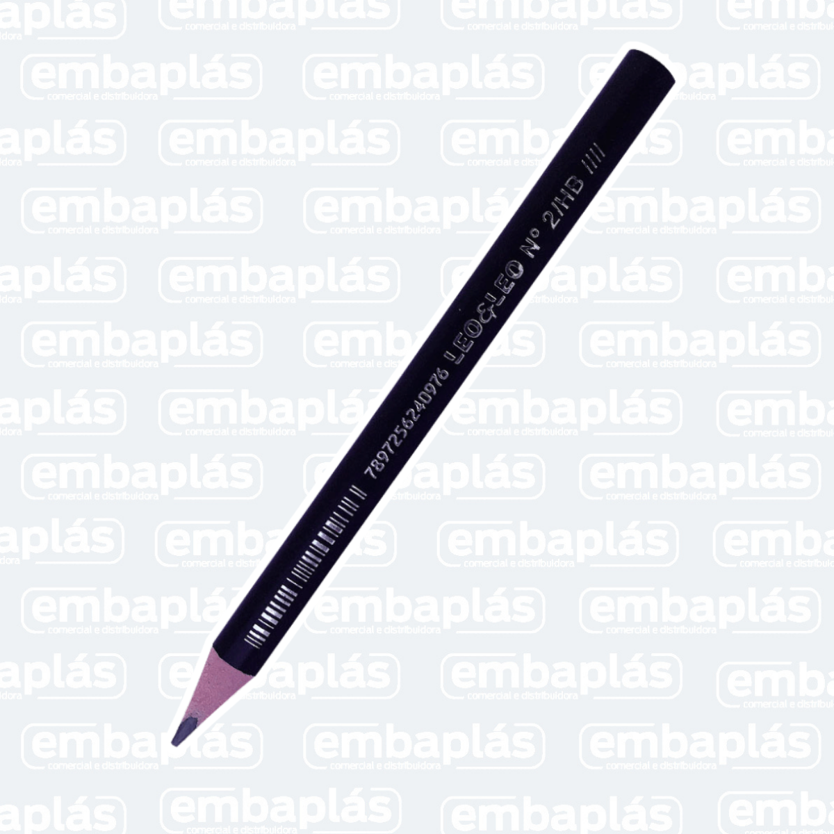 Lápis Preto Triangular Big - LEONORA