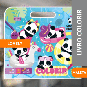 Livro Colorir Maleta Lovely - TILIBRA