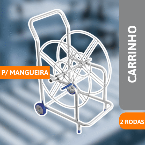 Carrinho para enrolar Mangueira - JSN - Imagem 2