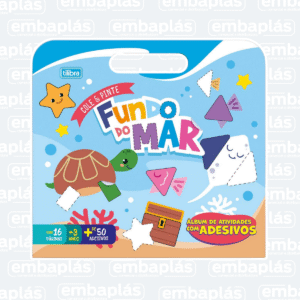 Livro Atividade Maleta Fundo Do Mar - TILIBRA