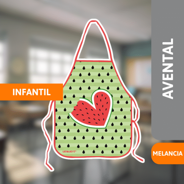 Avental Infantil Melancia - LEONORA - Imagem 2