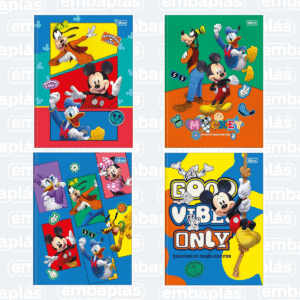 Caderno Brochurão Capa Dura 80 Fls Mickey - TILIBRA