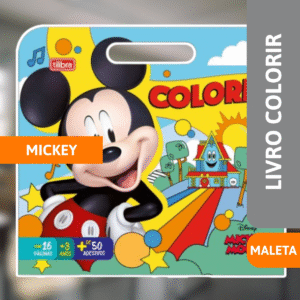 Livro Colorir Maleta Mickey - TILIBRA