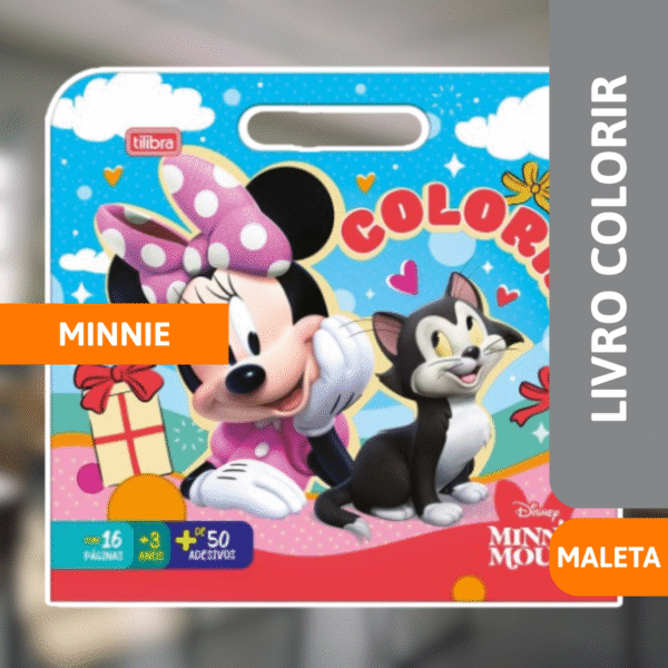 Livro Colorir Maleta Minnie - TILIBRA - Imagem 2
