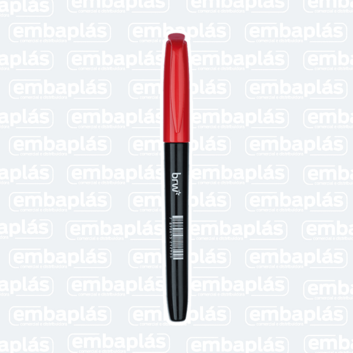 Marcador Multiuso Vermelho - BRW