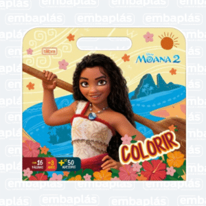 Livro Colorir Maleta Moana - TILIBRA