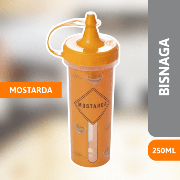 Bisnaga De Mostarda 250ml - PLASÚTIL - Imagem 2