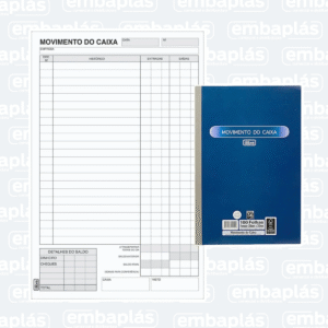 Livro Movimento Caixa Grande 100 Fls - TILIBRA