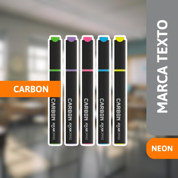 Marca Texto Carbon Neon - LEONORA - Imagem 2