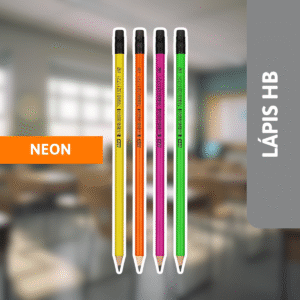 Lápis HB Neon - BRW