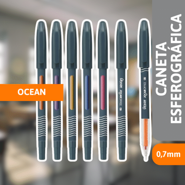 Caneta Esferográfica 0.7mm Color Ocean - LEONORA - Imagem 2