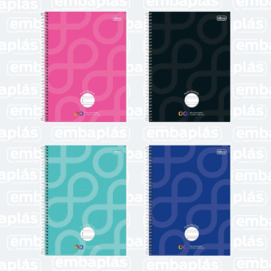Caderno Universitário Capa Dura 1x1 80Fls Pauta Ampliada - TILIBRA