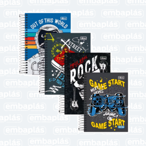 Agenda Espiral Pepper Masculino - TILIBRA