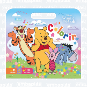 Livro Colorir Maleta Pooh - TILIBRA