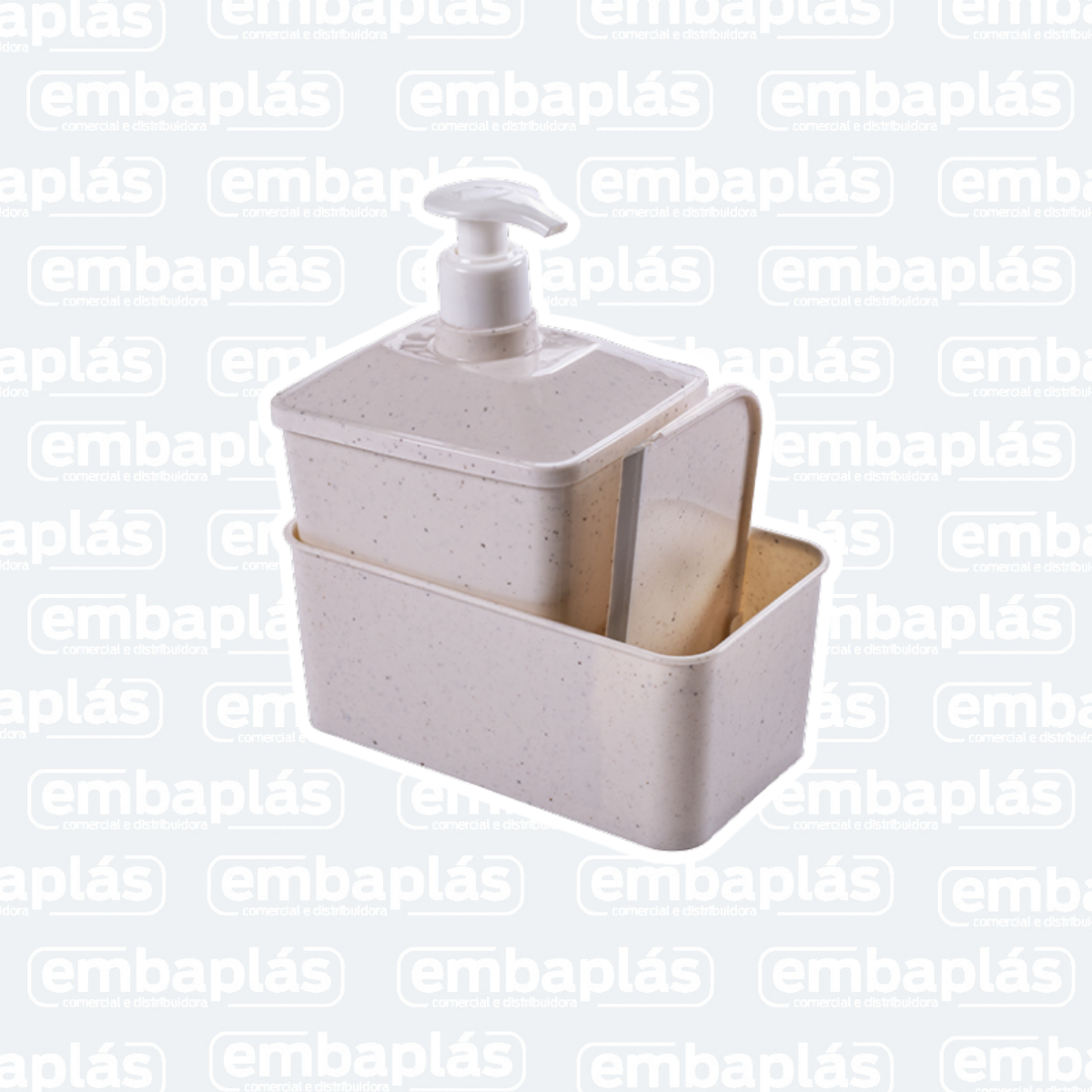 Kit Porta Detergente Quadrado B2 - PLASÚTIL