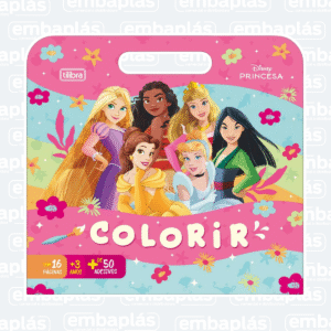 Livro Colorir Maleta Princ - TILIBRA