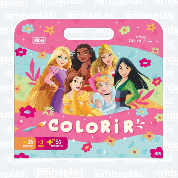 Livro Colorir Maleta Princ - TILIBRA