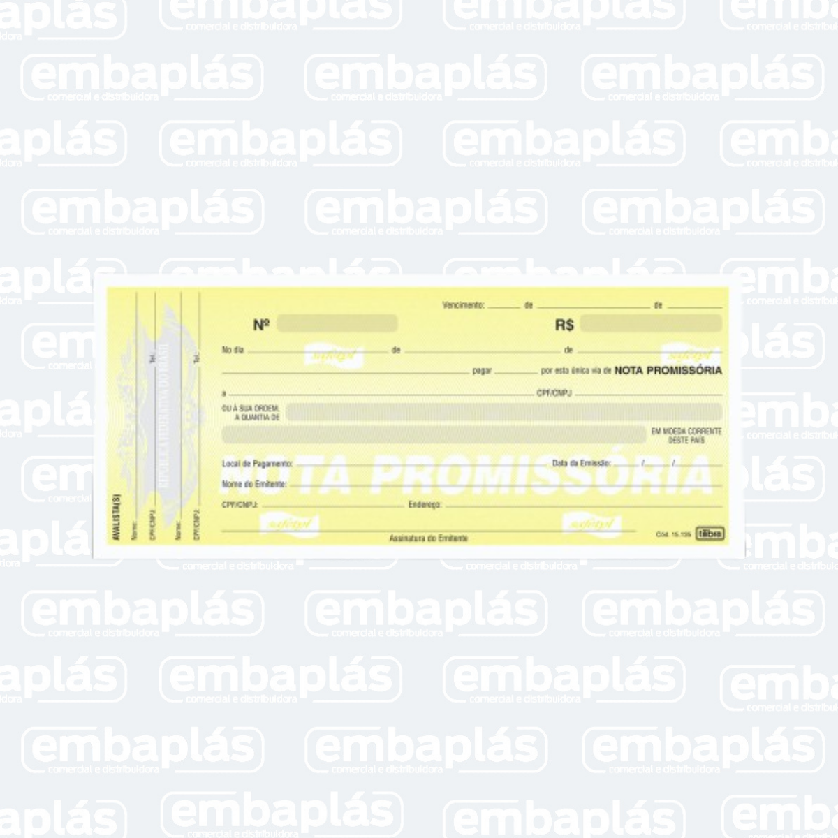Nota Promissoria 50 Fls - TILIBRA