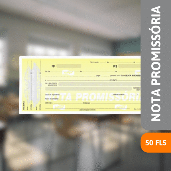 Nota Promissoria 50 Fls - TILIBRA - Imagem 2