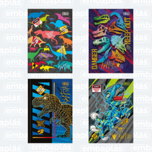 Caderno Brochura Capa Dura 80 Fls Raptor - TILIBRA