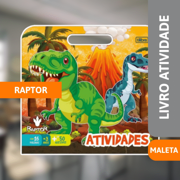 Livro Atividade Maleta Raptor - TILIBRA - Imagem 2