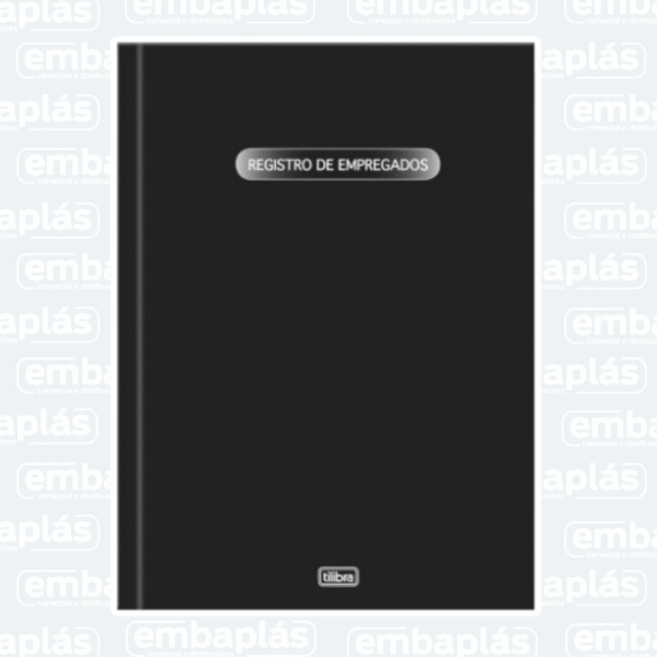 Livro Registro De Empregados 50 Fls - TILIBRA