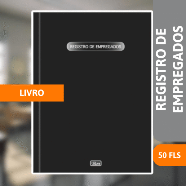 Livro Registro De Empregados 50 Fls - TILIBRA - Imagem 2