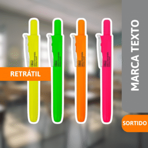 Marca Texto Retrátil Sortido - TILIBRA