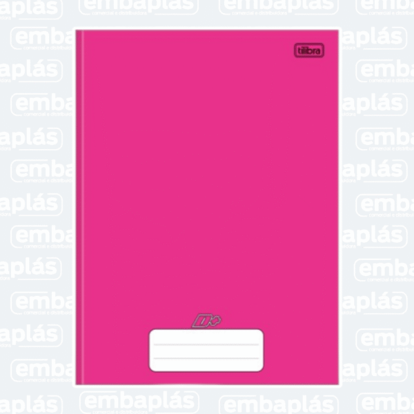 Caderno Brochura Capa Dura 1/4 96 Fls D+ Rs - TILIBRA