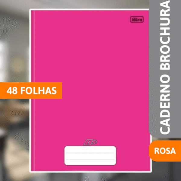 Caderno Brochura Capa Dura 48 Fls D+ RS - TILIBRA - Imagem 2
