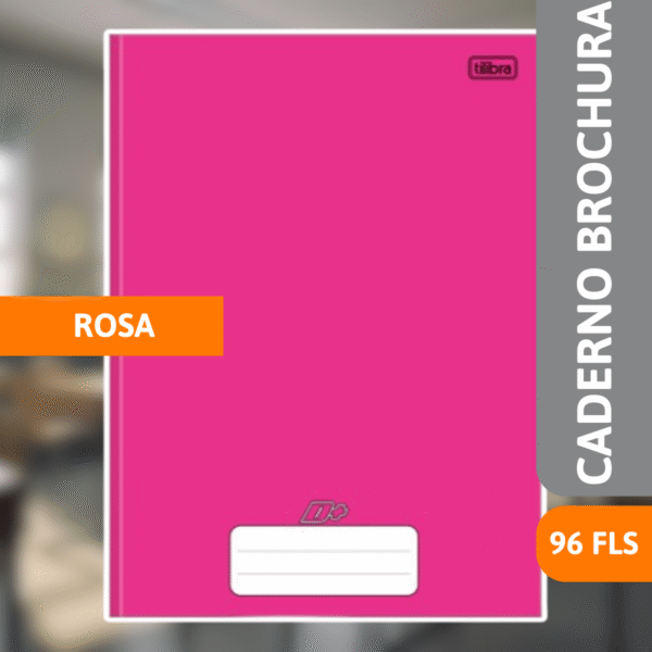 Caderno Brochurão Capa Dura 96 Fls D+ Rs - TILIBRA - Imagem 2
