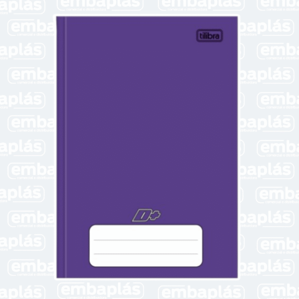 Caderno Brochura Capa Dura 1/4 96 Fls D+ Rx - TILIBRA