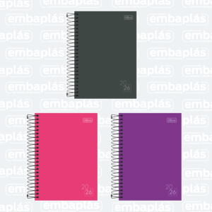 Agenda Espiral Spice Cores - TILIBRA