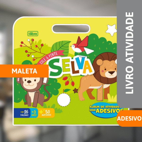 Livro Atividade Maleta Selva - TILIBRA - Imagem 2