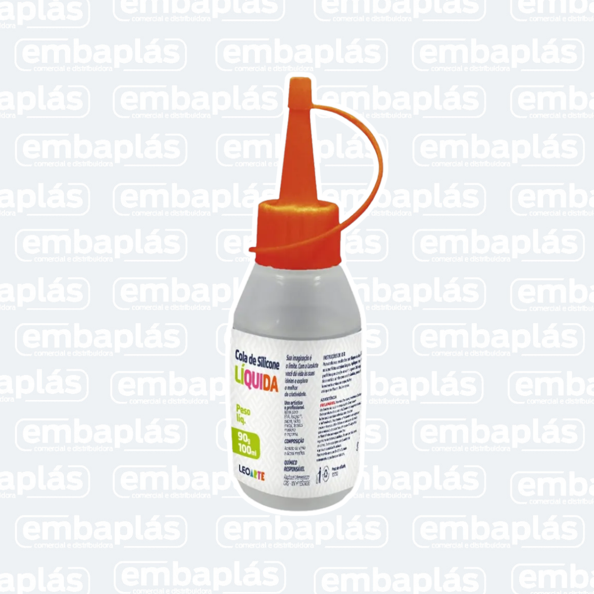 Cola De Silicone Líquida 100ml - LEONORA