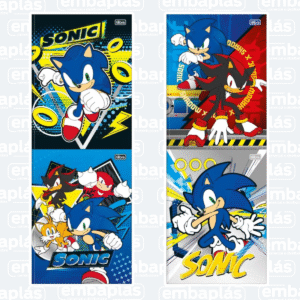 Caderno Brochura Capa Dura 80 Fls Sonic - TILIBRA