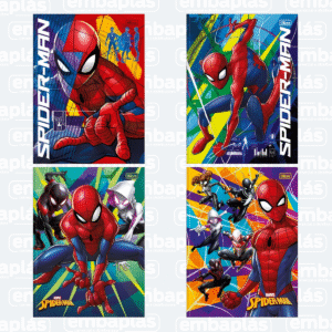 Caderno  Brochurão Capa Dura 80 Fls Spider Man - TILIBRA