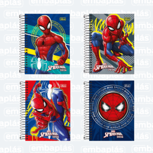 Agenda Espiral Spider Man - TILIBRA