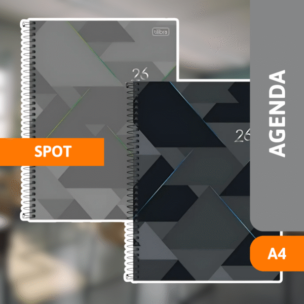 Agenda Spot Capa Dura A4 M9 - TILIBRA - Imagem 2