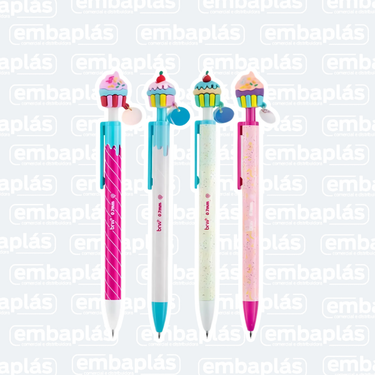 Lapiseira Plástica Tutti Frutti 0,7mm - BRW