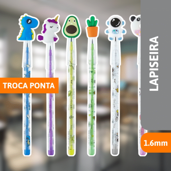 Lapiseira Plástica Troca Ponta 1,6mm - BRW - Imagem 2