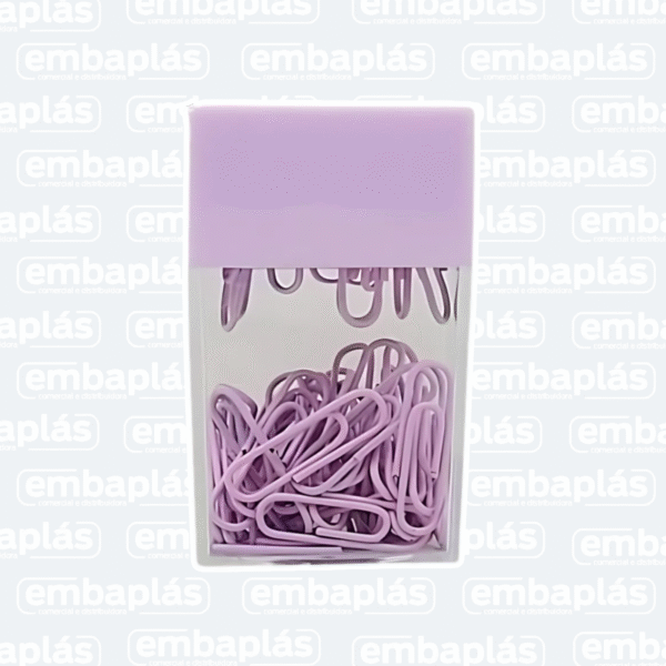 Porta Clips Magnético 18mm Lilás - VMP