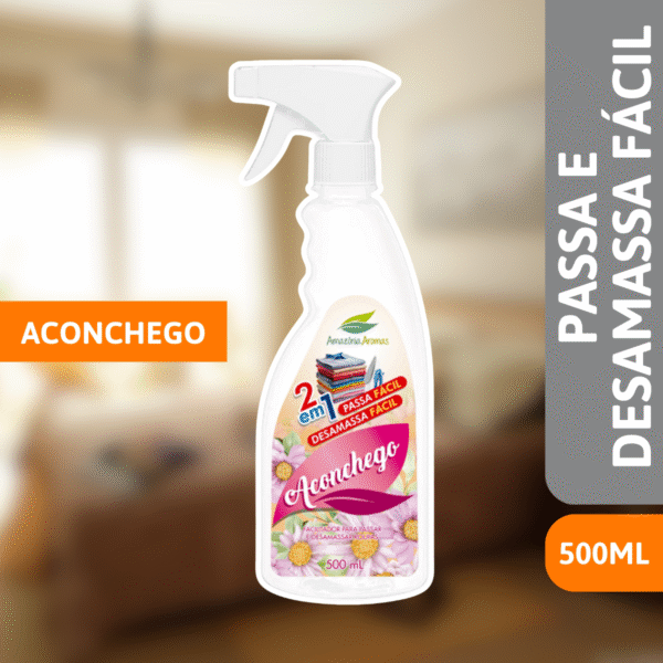 Passa Fácil E Desamassa Fácil 500ml Aconchego - AMAZÔNIA - Imagem 2