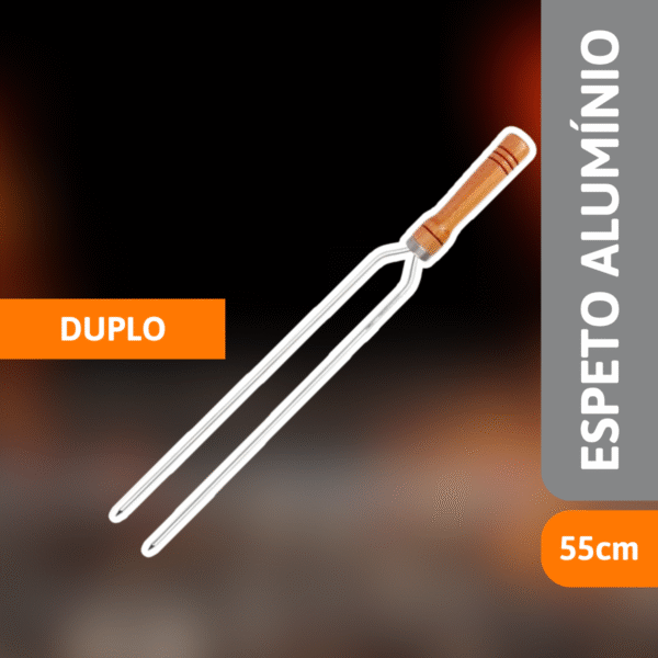 Espeto Duplo 55cm - MOR - Imagem 2
