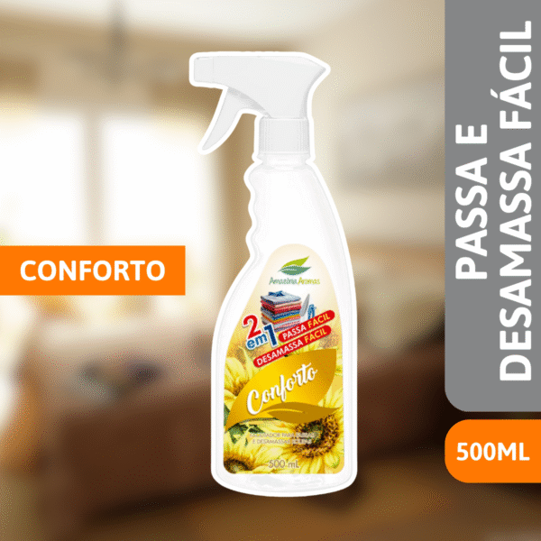 Passa Fácil E Desamassa Fácil 500ml Conforto - AMAZÔNIA - Imagem 2