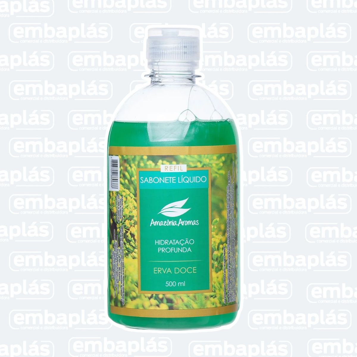 Sabonete Líquido 500ml Erva Doce - AMAZÔNIA