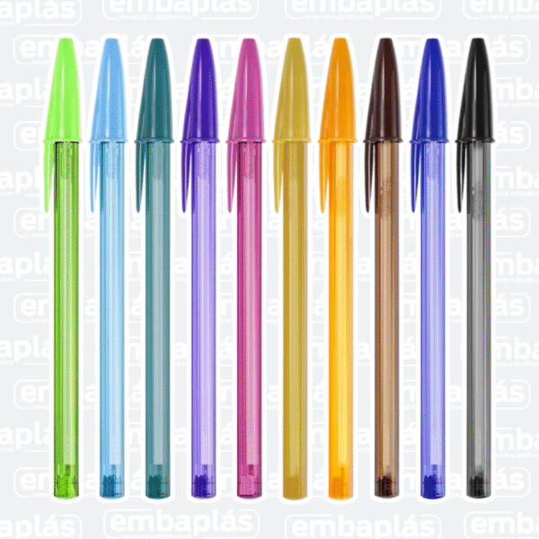 Caneta Esferográfica Cristal Fashion Color - BIC