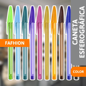 Caneta Esferográfica Cristal Fashion Color - BIC